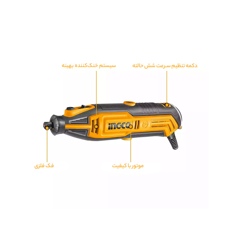فرز انگشتی مینیاتوری دیجیتال اینکو مدل MG2008-200W مجموعه 150 عددی