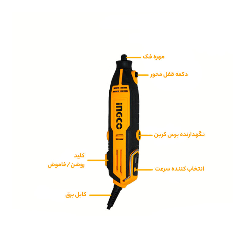 فرز انگشتی مینیاتوری دیجیتال اینکو مدل MG2008-200W مجموعه 150 عددی