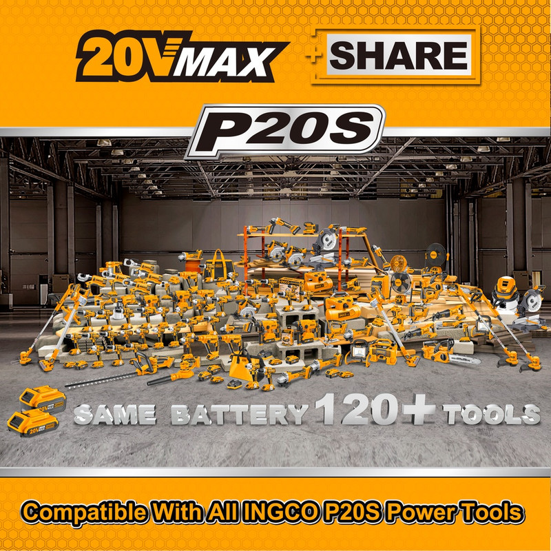 شارژر باتری 20 ولت 2 آمپر اینکو مدل FCLI-2001-20v-2.0Ah