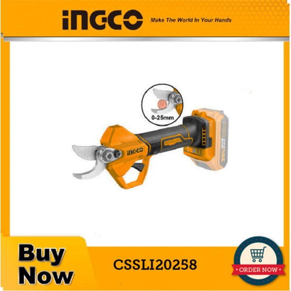 قیچی باغبانی شارژی اینکو مدل CSSLI20258