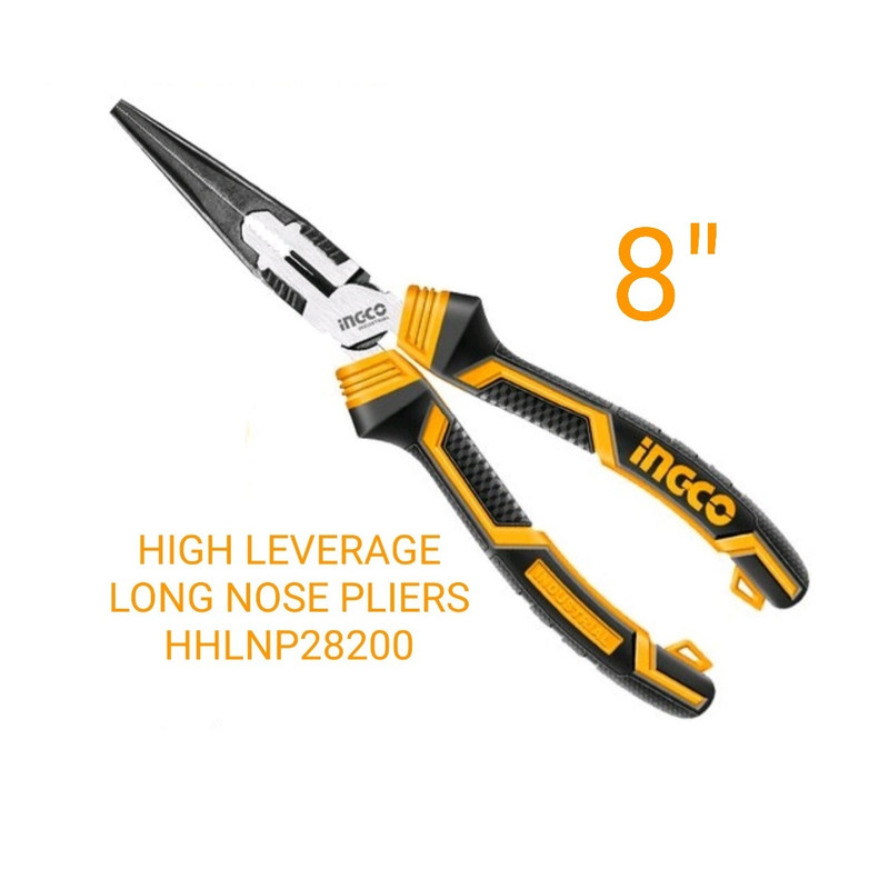 انبر دم باریک اینکو مدل HHLNP-28200 سایز 8 اینچ
