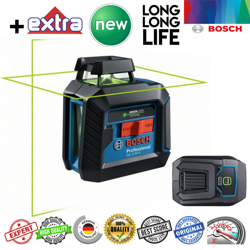 تراز لیزری بوش مدل Professional 360 ° - GLL 2-20 G