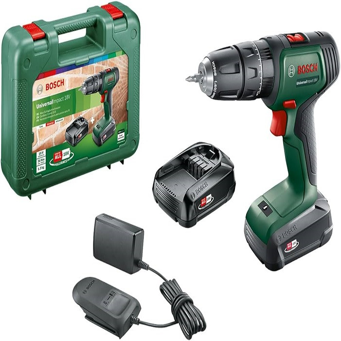 دریل پیچ گوشتی بوش مدل universal impact 18v