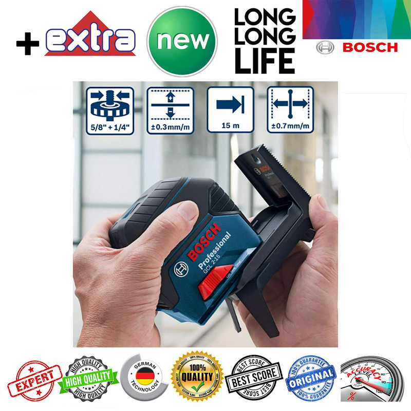 تراز لیزری ترکیبی بوش مدل GCL2/15 professional