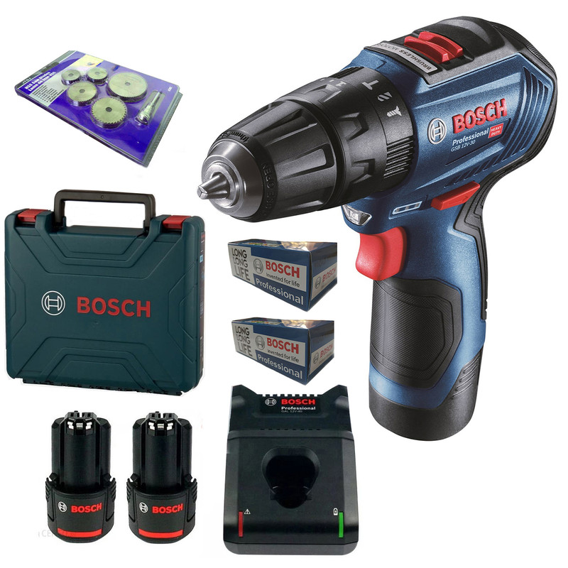 دریل چکشی شارژی بوش مدل GSB12 V 30