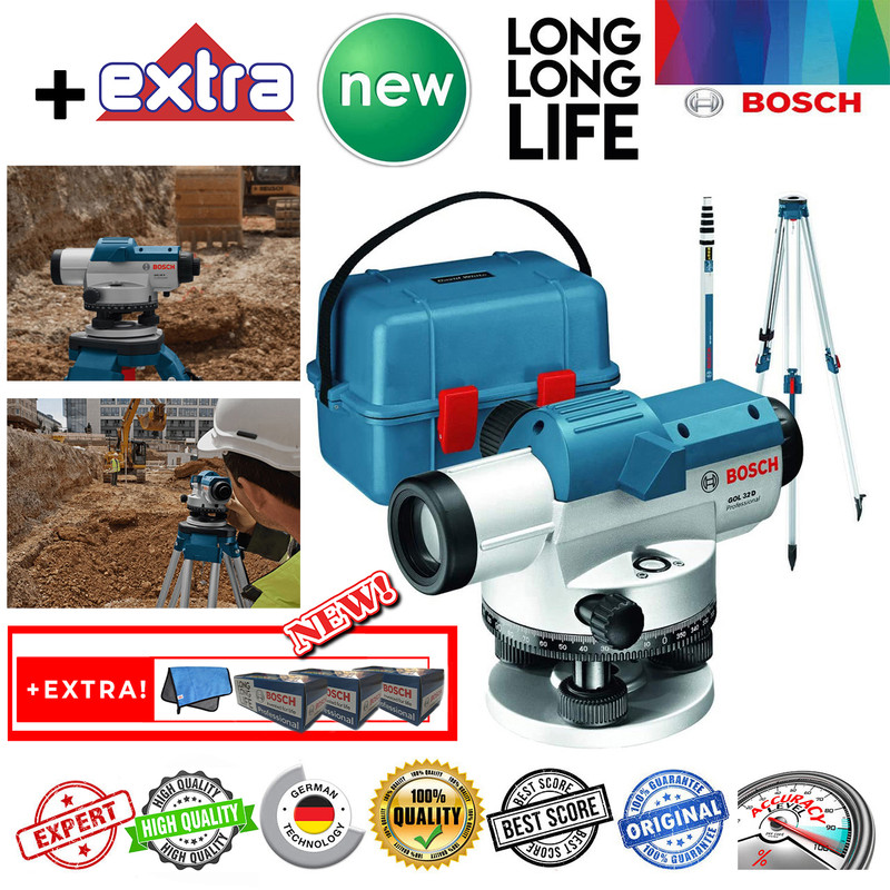 دوربین نقشه برداری بوش مدل GOL32 BT160 GR500