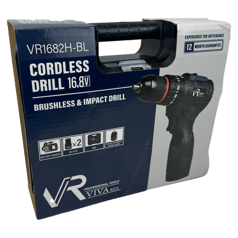 دریل پیچ گوشتی شارژری ویوارکس مدل VR-1682H-BL NEW