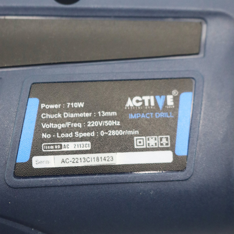 دریل چکشی اکتیو مدل YP-AC-2113CI/710W