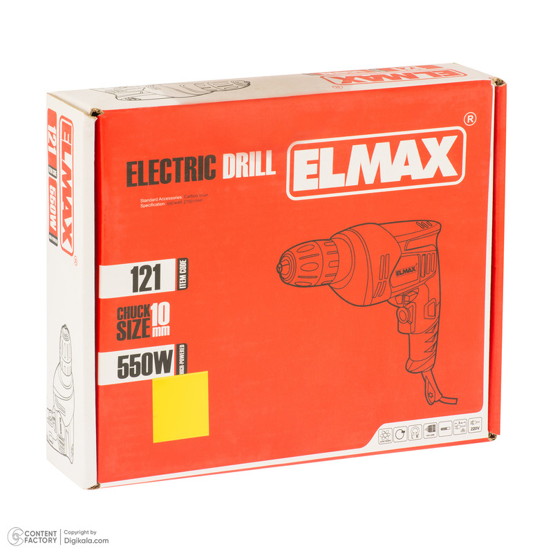 دریل پیچ گوشتی المکس مدل ED-121