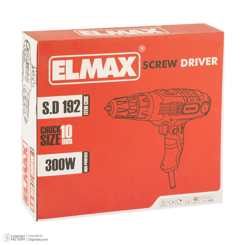 دریل پیچ گوشتی المکس مدل SD-192