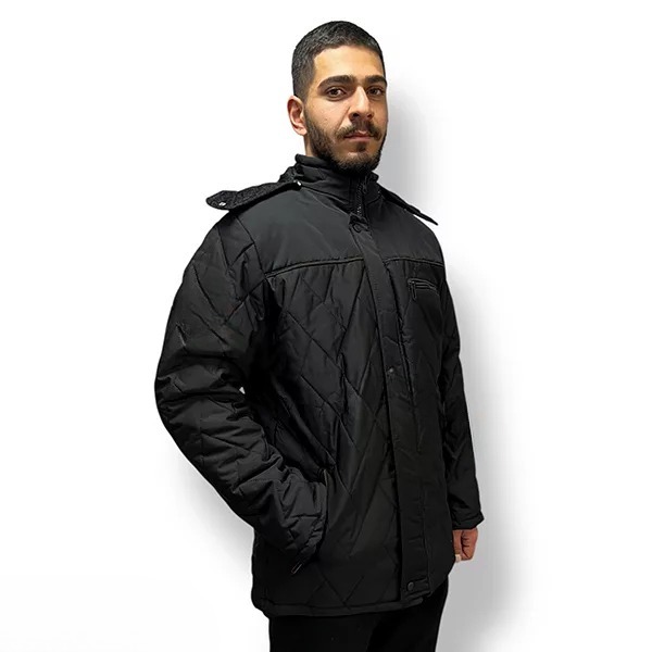 اورکت ضد آب طاها آستر پشم شیشه 250 گرم و مخمل 60 گرم