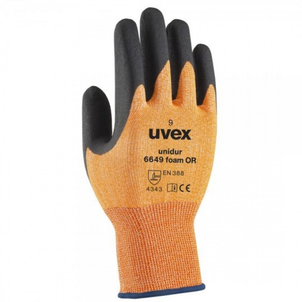 دستکش ایمنی یووکس مدل Unidur 6649 Foam OR