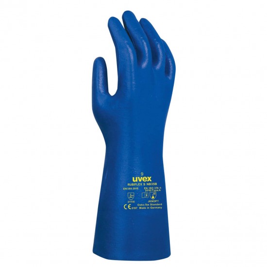 دستکش ایمنی یووکس مدل RUBIFLEX S NB35B