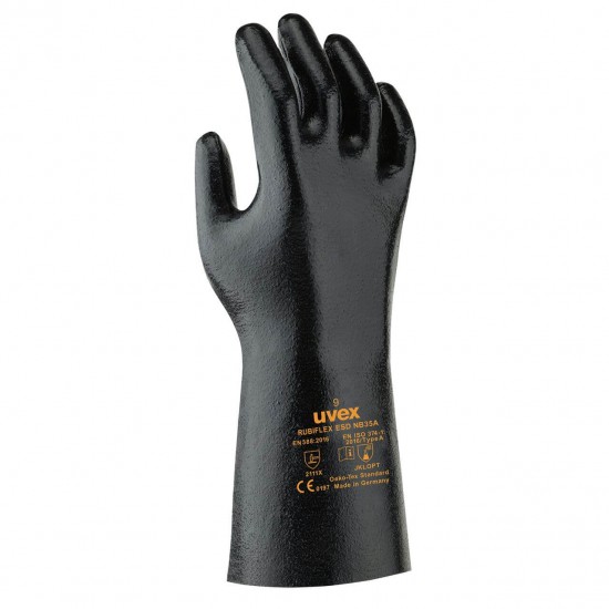 دستکش ایمنی یووکس مدل RUBIFLEX ESD NB35A