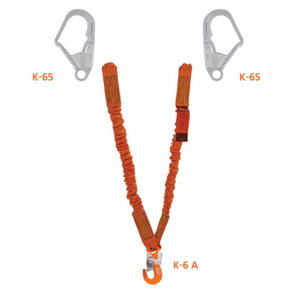 لنیارد دو قلاب فنری کایا سیفتی مدل EL-3 با قلاب K-65/K-6A