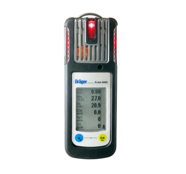 گازسنج دیجیتال مولتی گاز دراگر مدل X-am 5600
