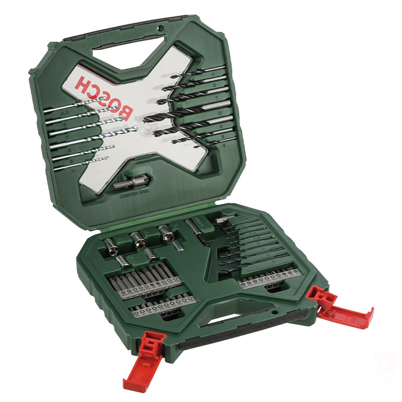 مته و سرپیچ گوشتی بوش مدل X line 60 - 2607010611 مجموعه 60 عددی