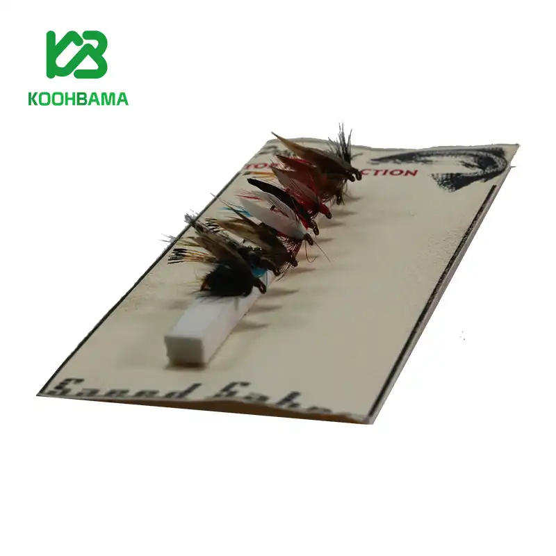 پک پشه ماهیگیری 9 عددی WET FLY خیس