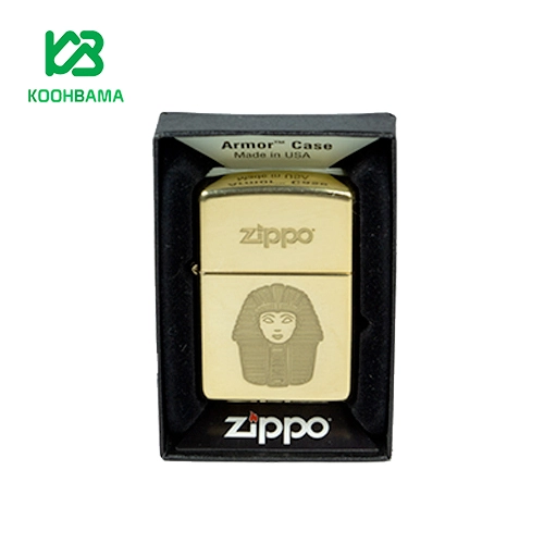 فندک زیپو ARMOR CASE طلایی مصری