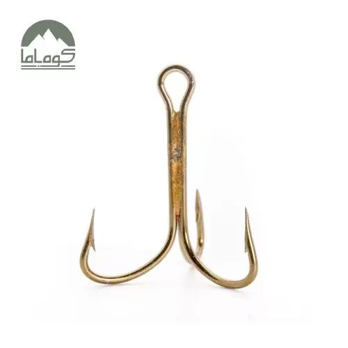 قلاب سه شاخه Mustad برنزی