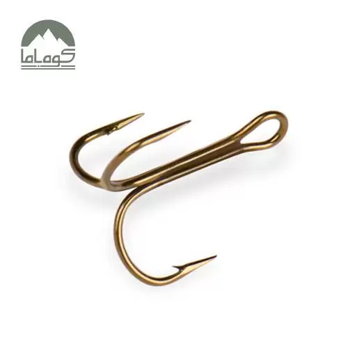 قلاب سه شاخه Mustad برنزی
