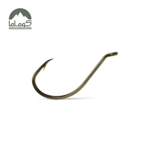 قلاب کپوری پایه کوتاه برنزی vmc سایز 2
