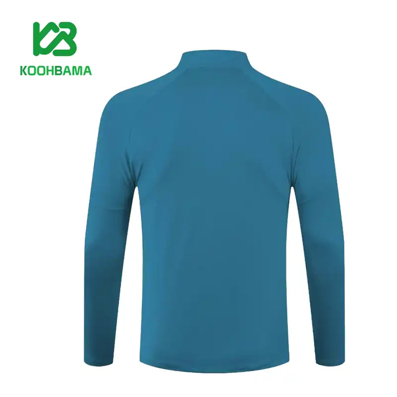 تیشرت ورزشی نیم زیپ مردانه ماموت مدل A2305