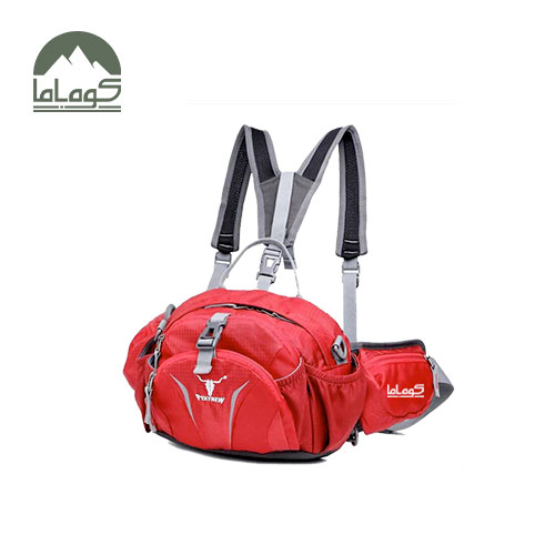 کیف کمری دوشی کله گاوی مدل 6012