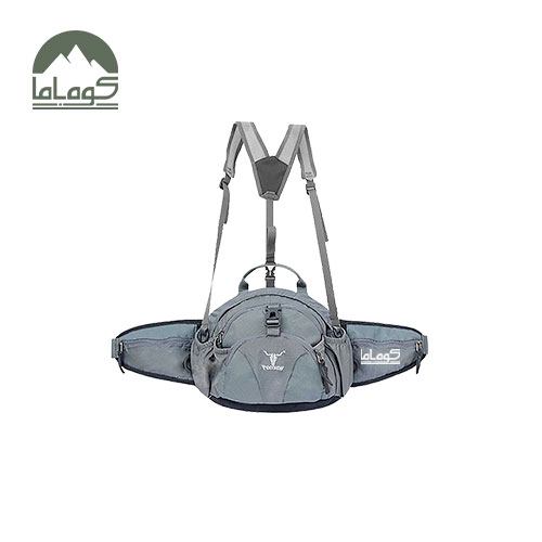 کیف کمری دوشی کله گاوی مدل 6012