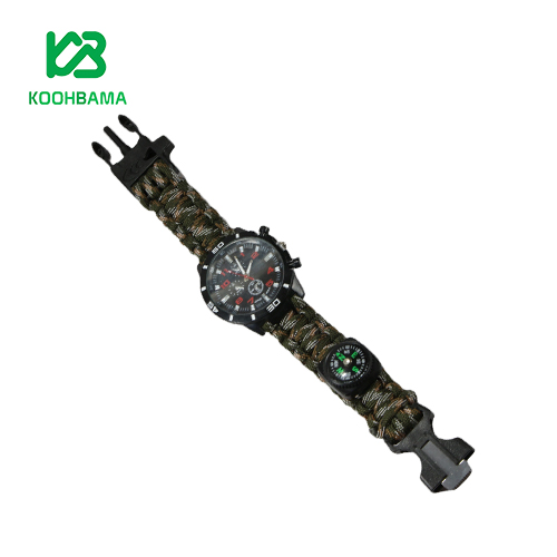 ابزار نجات طرح ساعت مچی مدل Paracord Watch