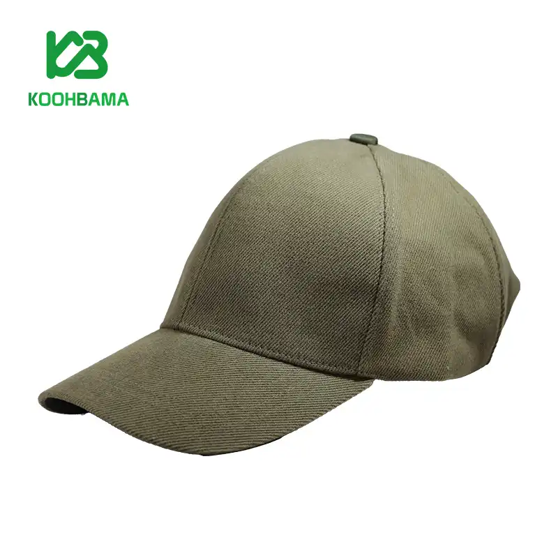 کلاه بیسبال کتان سبز