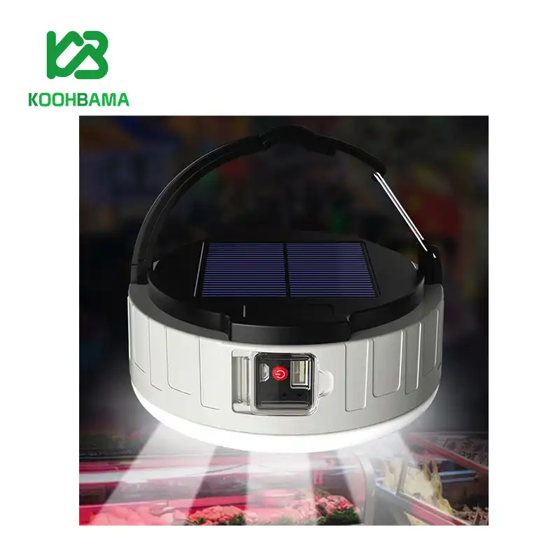 چراغ کمپینگ شارژی خورشیدی V80