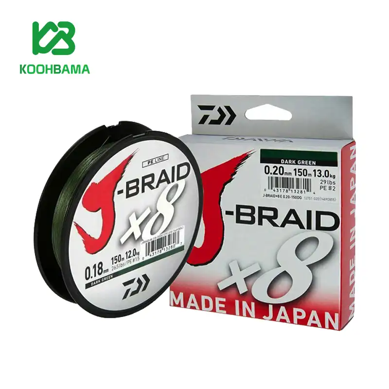 نخ ماهیگیری دایوا مدل J-BRAID X8 سایز 0.28mm