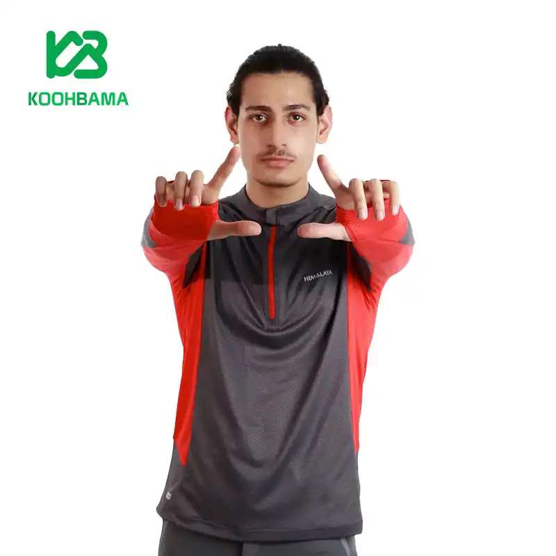 بلوز نیم زیپ هیمالیا فینگردار مدل CM86