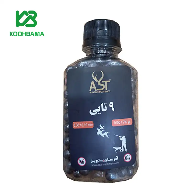 ساچمه شکاری 9 تایی چهار پاره