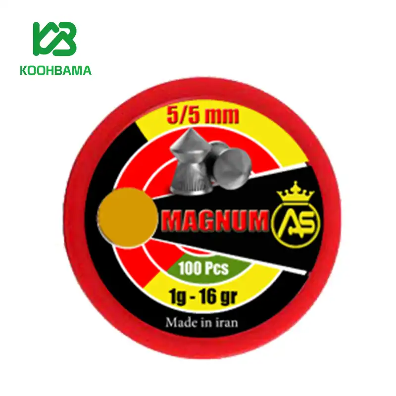 ساچمه as سر تیز کالیبر 5.5