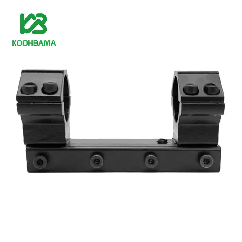 پایه یک تکه دوربین تفنگ رینگ 25 ریل 11