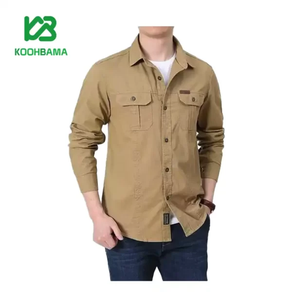 پیراهن مردانه کتان Outdoor