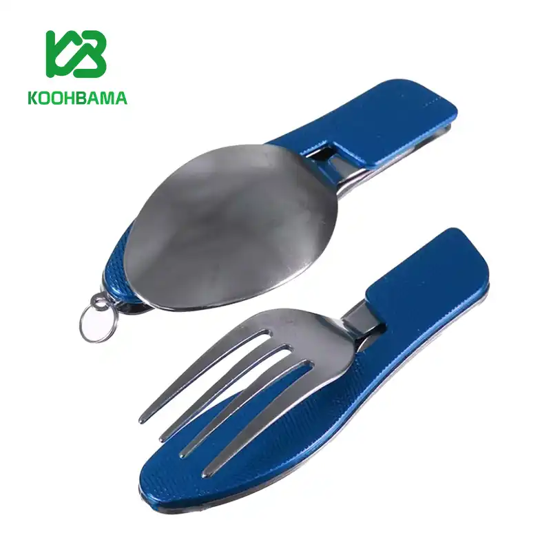 قاشق چنگال سه تکه کوهنوردی