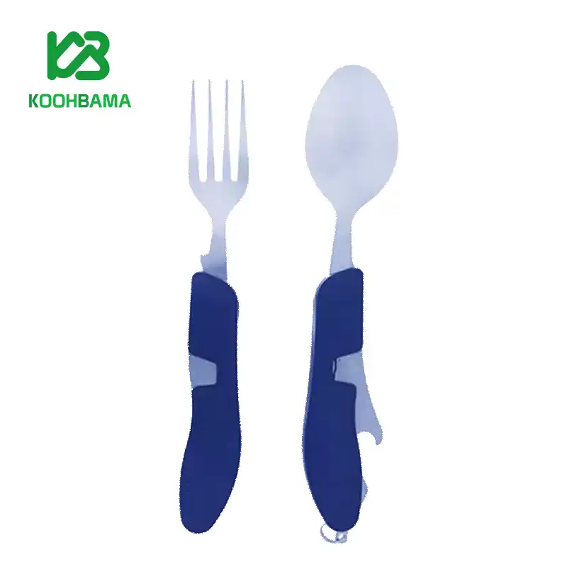 قاشق چنگال سه تکه کوهنوردی