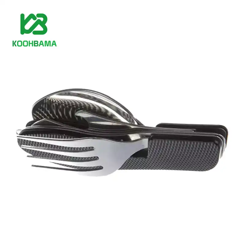 قاشق چنگال سه تکه کوهنوردی