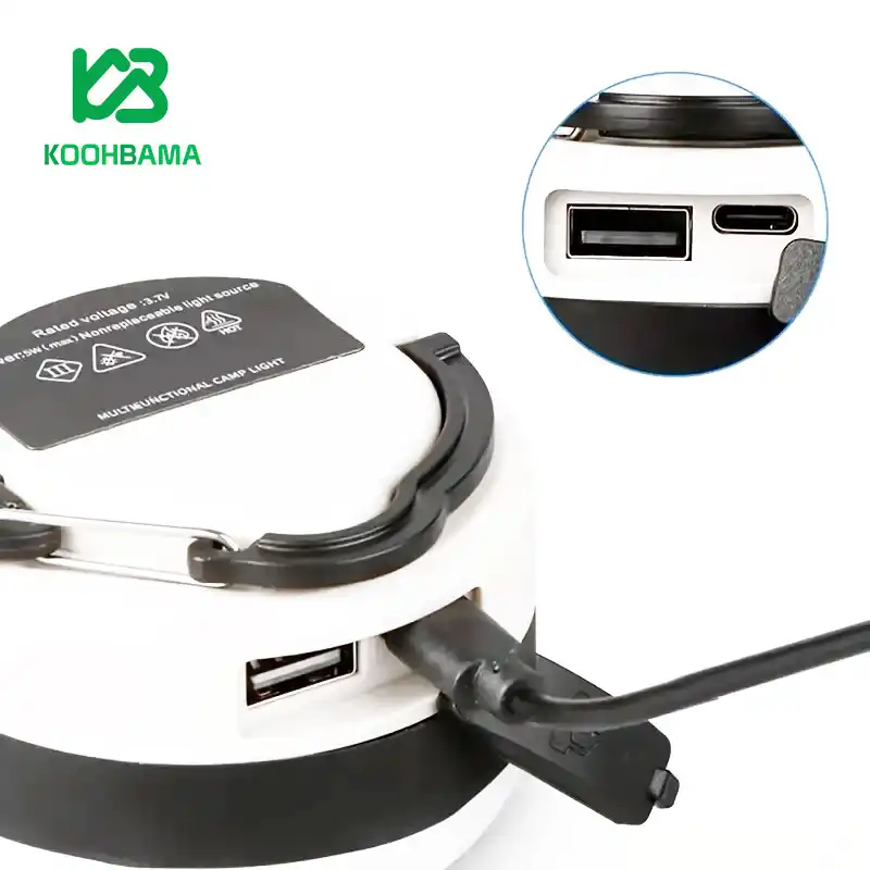 چراغ چادر شارژی RGB مدل YD-2310