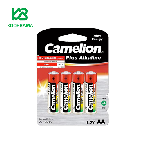 باتری قلمی کملیون مدل Plus Alkaline بسته 4 عددی
