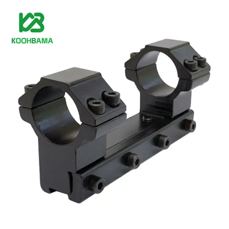 پایه یک تکه دوربین تفنگ رینگ 25 ریل 11