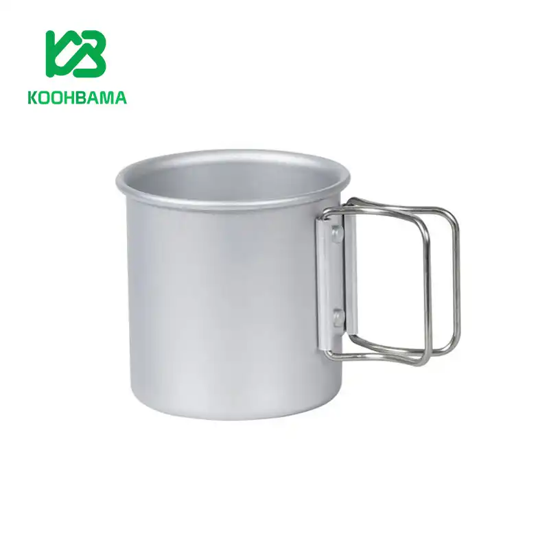 لیوان آلومینیوم روکش سفید مدل LA34